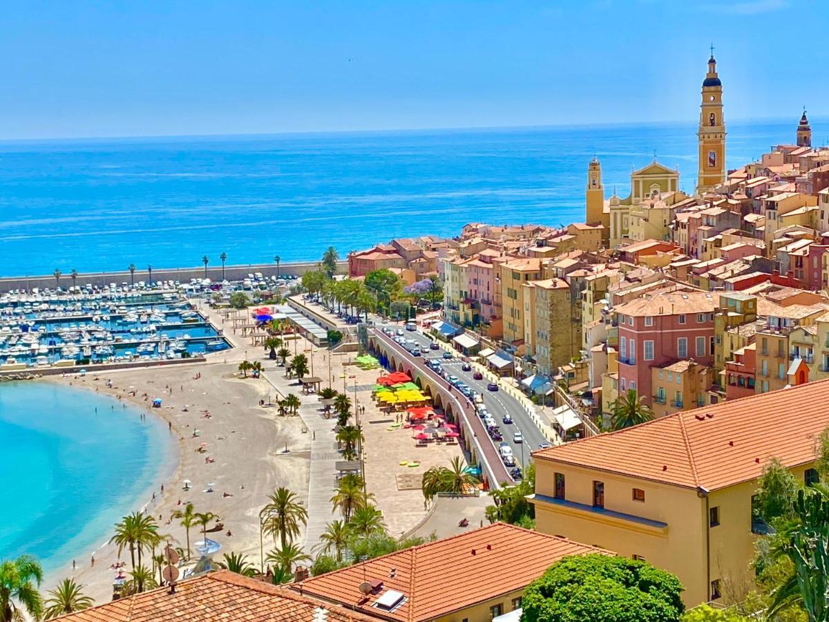 Le Rue Longue Apartment Menton Bagian luar foto