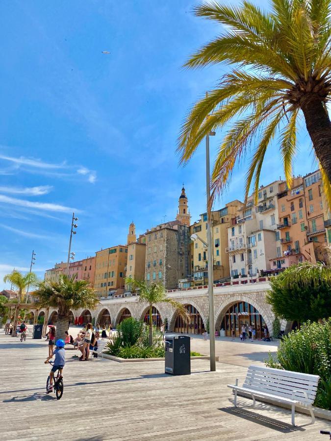 Le Rue Longue Apartment Menton Bagian luar foto